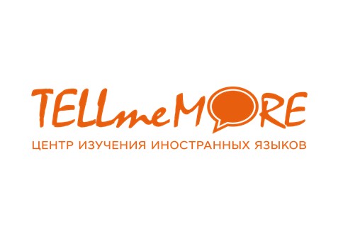Логотип Центр изучения иностранных языков TELLmeMORE в Колпино.