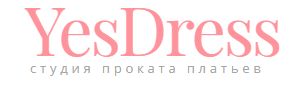 Логотип Салон аренды и проката платьев YesDress в Москве