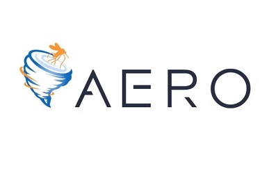 Логотип AERO уличная система уничтожения комаров
