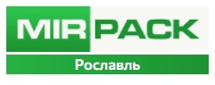 Логотип MIRPACK - полиэтиленовая продукция в Рославль