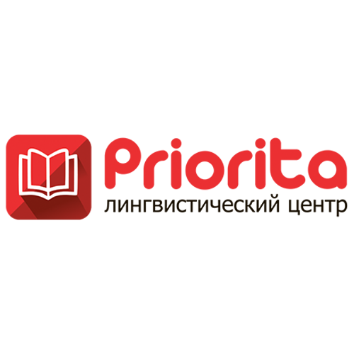 Логотип Сеть лингвистических центров Priorita (Группа компаний Priorita)