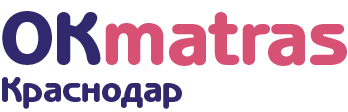 Логотип ОкМатрас — интернет магазин матрасов - Краснодар