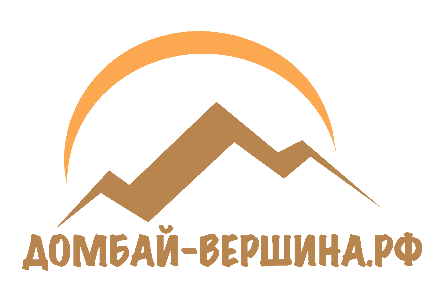 Логотип Домбай Вершина