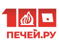 Логотип 100 печей.ру