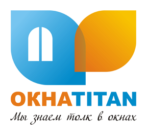Логотип Окна Титан остекление