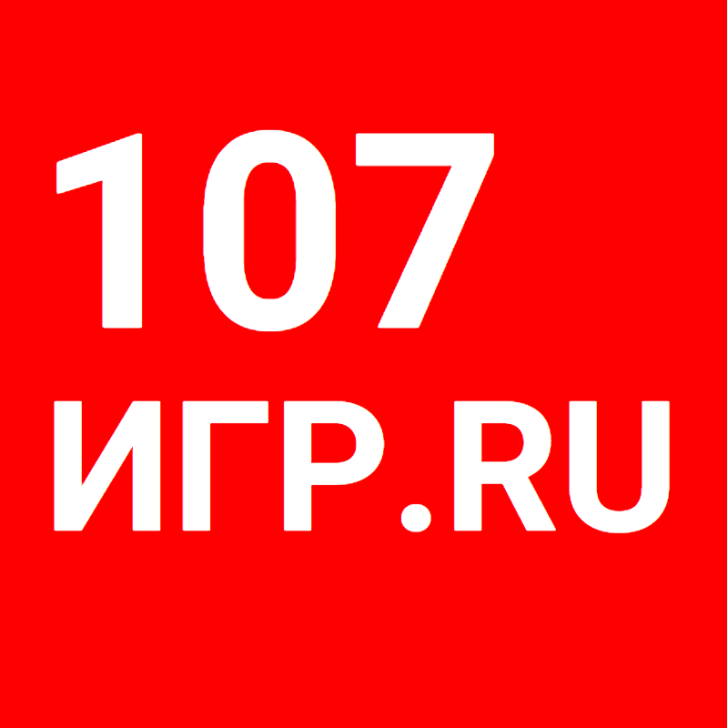 Логотип 107 игр