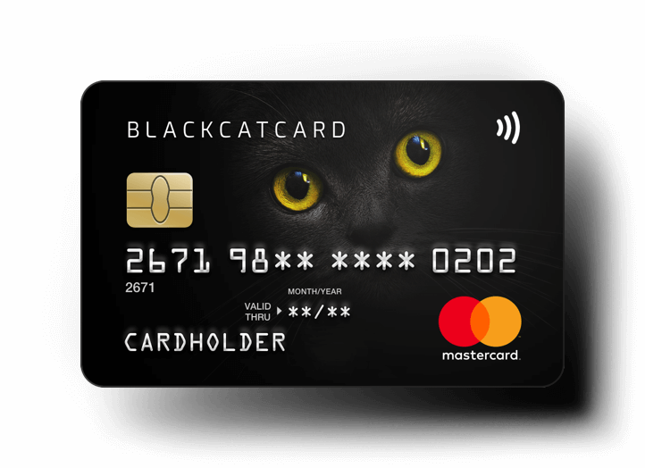 Логотип BLACKCATCARD