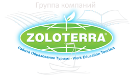 Логотип Центр английского языка «Золотерра»