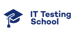 Логотип Онлайн Школа тестирования it-testing-school.com