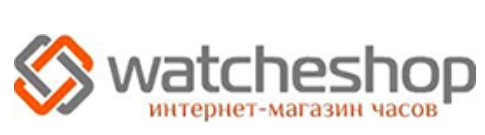Логотип Интернет магазин часов в Москве Watcheshop