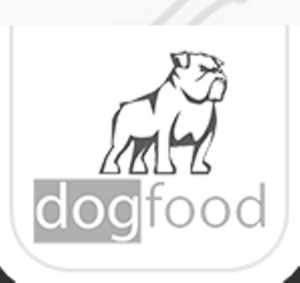 Логотип Dog-Food - мясо для собак