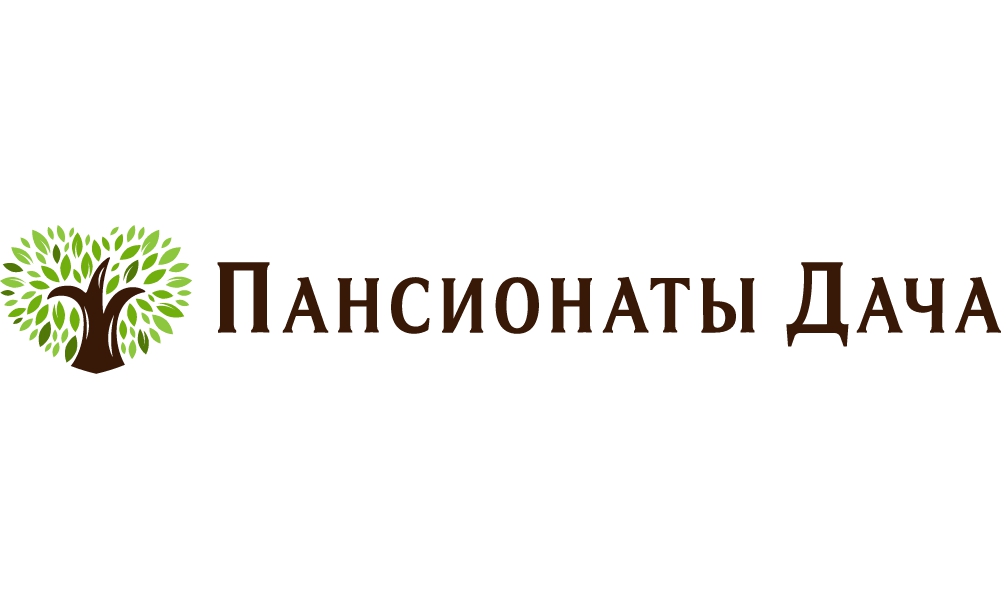 Логотип Сеть пансионатов для пожилых «Дача»
