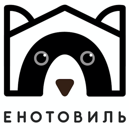Логотип Дом Енотов.Енотовиль