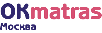 Логотип ОКматрас - Ортопедические матрасы в Москве