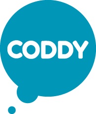 Логотип Школа программирования для детей CODDY